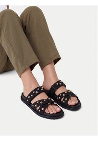 DeeZee Klapki CEO-LB-P2132 Czarny. Kolor: czarny. Materiał: materiał #3