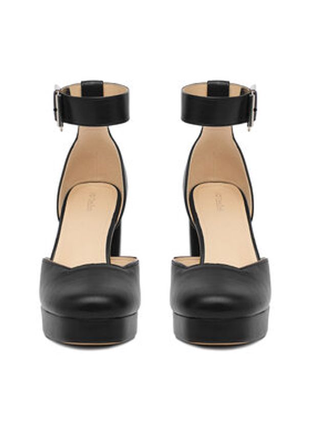 DeeZee Czółenka CEO-CD25-178-1 Czarny. Kolor: czarny. Materiał: materiał