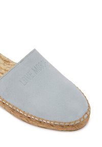 Love Moschino - LOVE MOSCHINO Espadryle JA10562G0OIG5701 Błękitny. Kolor: niebieski. Materiał: zamsz, skóra #5