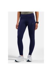 Legginsy damskie Odlo ZEROWEIGHT Tights. Kolor: niebieski. Sport: turystyka piesza