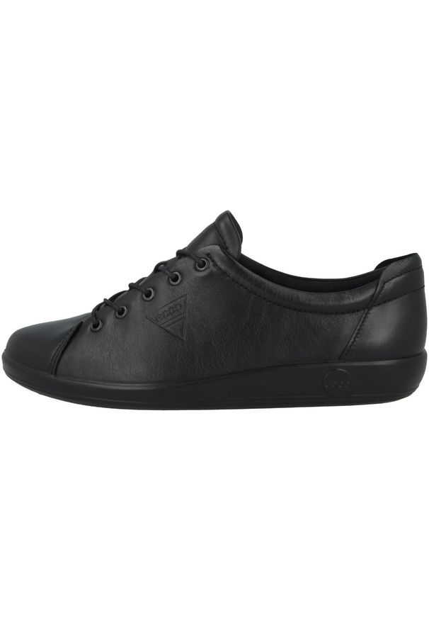 ecco - Buty do chodzenia damskie Ecco Soft 20. Kolor: szary. Materiał: materiał, tkanina, syntetyk, skóra. Szerokość cholewki: normalna. Sport: turystyka piesza