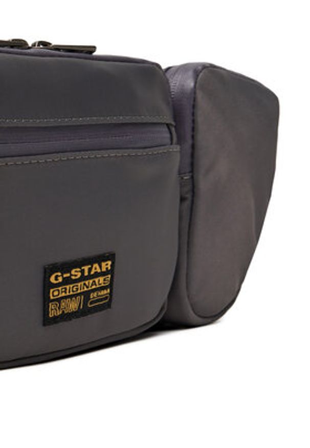 G-Star RAW - G-Star Raw Torebka CEO-BEN-LX9868J Szary. Kolor: szary. Materiał: materiał