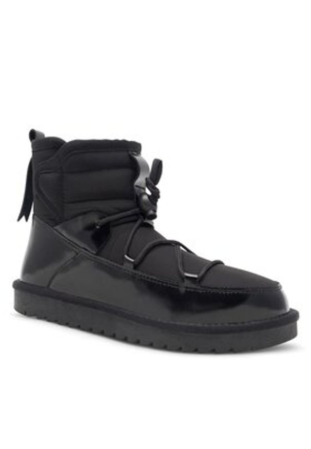 Sergio Bardi Śniegowce WFA1634-12Z-SB Czarny. Kolor: czarny. Materiał: materiał