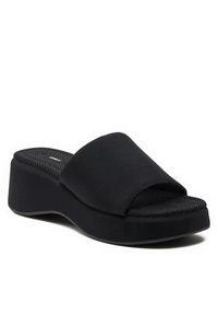 ONLY Shoes Klapki Onlmorgan-1 15319430 Czarny. Kolor: czarny. Materiał: materiał #4