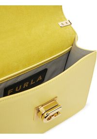 Furla Torebka 1927 BAFKACO ARE000 3684S Żółty. Kolor: żółty. Materiał: skórzane #3