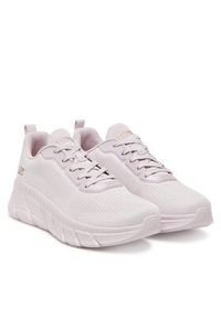 skechers - Skechers Sneakersy Bobs B Flex Hi-Flying Hi 117385/LIL Fioletowy. Kolor: fioletowy. Materiał: materiał #2
