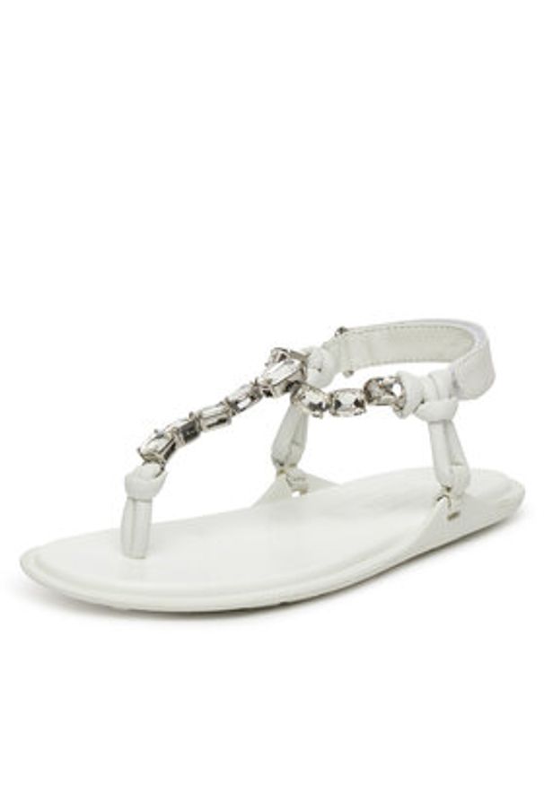 Badura Sandały CALLIO-V1898-103-1 Biały. Kolor: biały. Materiał: skóra