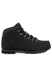 Shoes Lee Cooper LCJ-21-01-0705M - black. Wysokość cholewki: przed kolano. Zapięcie: sznurówki. Materiał: materiał, skóra. Szerokość cholewki: normalna. Wzór: aplikacja. Sezon: zima #1