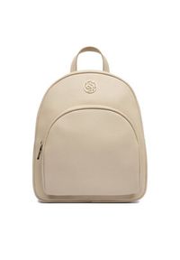Lasocki Plecak CEO-LSK-L-009-09 Beżowy. Kolor: beżowy. Materiał: materiał #5