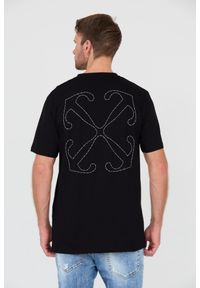 OFF-WHITE Czarny męski t-shirt, Rozmiar S. Kolor: czarny #3