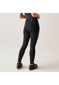 Regatta - Legginsy damskie ocieplane Holeen II Winter. Kolor: czarny. Materiał: materiał. Sezon: zima. Sport: turystyka piesza #2