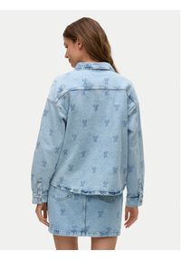 Vero Moda Koszula jeansowa Hayden 10326371 Niebieski Oversize. Kolor: niebieski. Materiał: bawełna #6