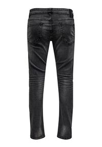 Only & Sons Jeansy Loom 22010447 Czarny Slim Fit. Kolor: czarny