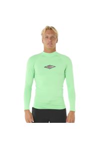 Longsleeve do pływania męski Rip Curl Raw Energy UPF Performance. Kolor: zielony