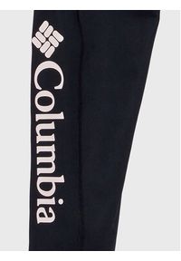 columbia - Columbia Legginsy 1938542 Czarny Slim Fit. Kolor: czarny. Materiał: syntetyk