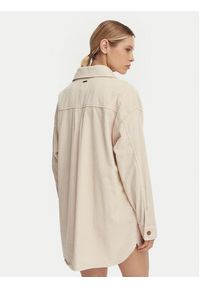 Billabong Sukienka koszulowa Winter Ocean EBJWD00149 Beżowy Boxy Fit. Kolor: beżowy. Materiał: bawełna. Typ sukienki: koszulowe #5