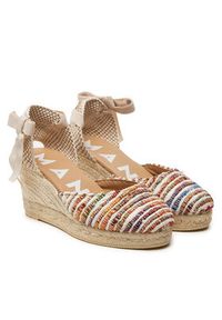 Manebi Espadryle Yucatan Low Wedge Espadrilles G 1.1 WL Kolorowy. Materiał: materiał. Wzór: kolorowy #5