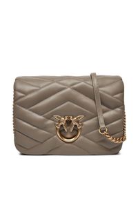 Pinko Torebka Love Click Puff Classic PE 24 PLTT 101585 A1ET Beżowy. Kolor: beżowy. Materiał: skórzane #1