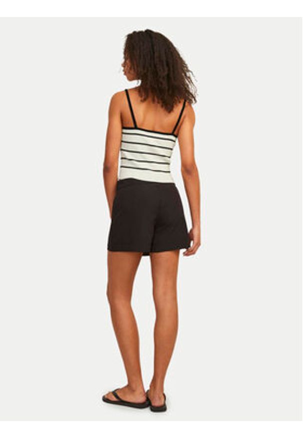 JJXX Top Esther 12255237 Écru Slim Fit. Materiał: wiskoza