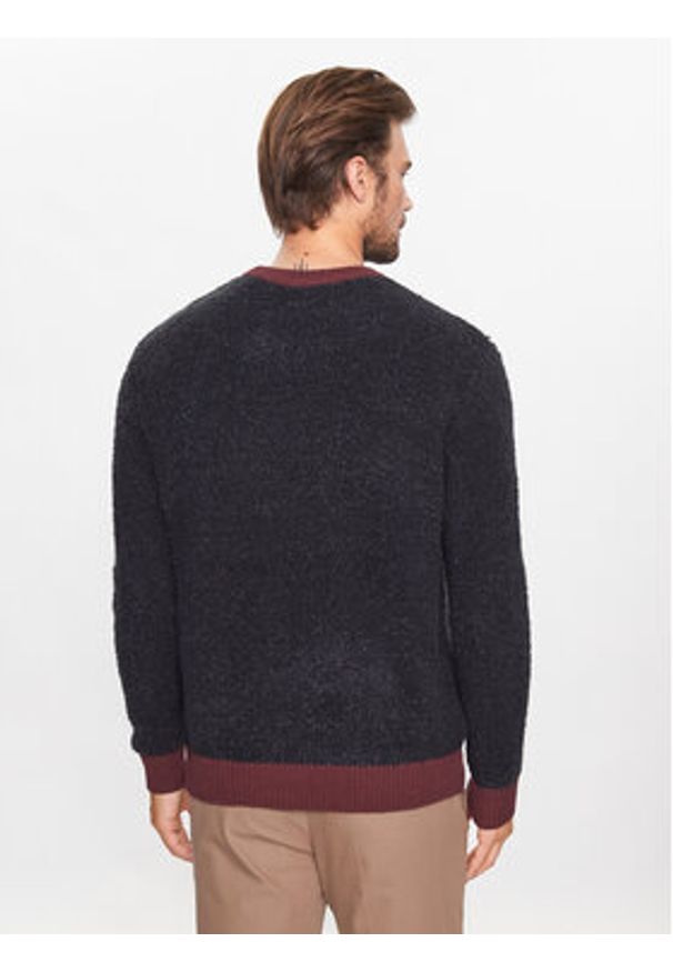 Armani Exchange Sweter 6RZM2B ZM3GZ 1510 Granatowy Regular Fit. Kolor: niebieski. Materiał: syntetyk