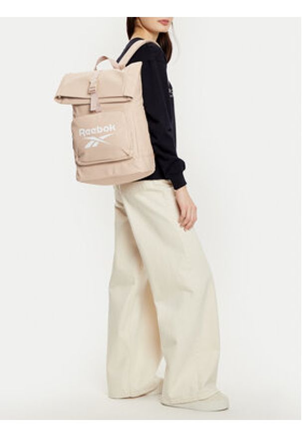 Reebok Plecak RBK-009-CCC-05 Beżowy. Kolor: beżowy. Materiał: poliester, materiał