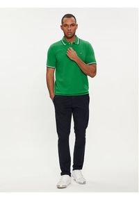 United Colors of Benetton - United Colors Of Benetton Polo 3WG9J3181 Zielony Regular Fit. Typ kołnierza: polo. Kolor: zielony. Materiał: bawełna #5