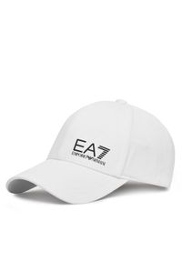 EA7 Emporio Armani Czapka z daszkiem 7X000005 AF11989 M0014 Biały. Kolor: biały. Materiał: materiał, bawełna