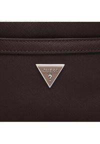 Guess Saszetka Certosa Saffiano Smart Mini Bags HMECSA P3123 Bordowy. Kolor: czerwony. Materiał: skóra #4