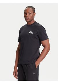 Quiksilver T-Shirt Ev Mini Logo Ss EQYZT08181 Czarny Regular Fit. Kolor: czarny. Materiał: bawełna #1