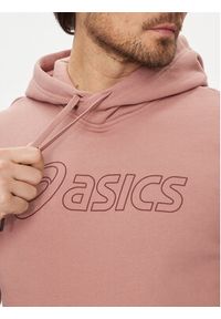 Asics Bluza Oth 2031E187 Czerwony Regular Fit. Kolor: czerwony. Materiał: bawełna