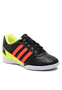 adidas Performance - Buty adidas Super Sala J HR0153 Cblack/Solred/Tmsoye. Kolor: czarny. Materiał: skóra #1