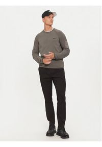 BOSS - Boss Sweter Perform-X_Cn 50498519 Szary Regular Fit. Kolor: szary. Materiał: bawełna, syntetyk #3