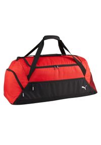 Puma - Torba Treningowa Team Goal. Kolor: czerwony, wielokolorowy, czarny