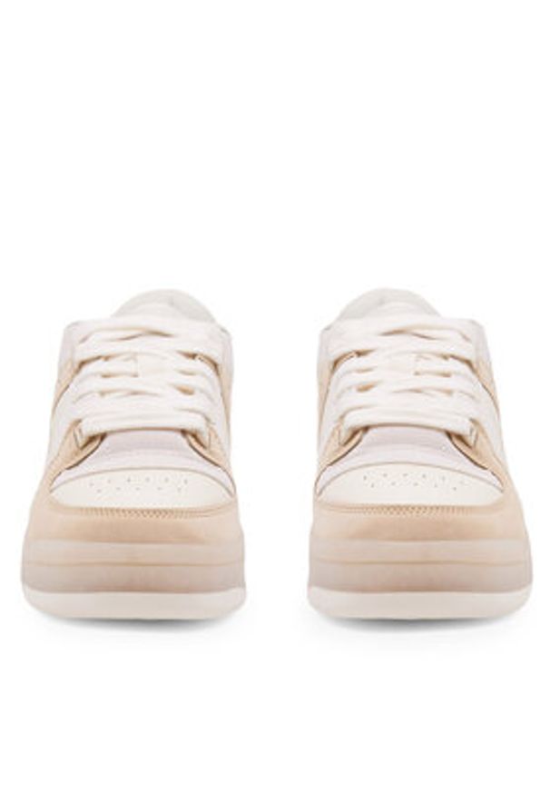 Sprandi Sneakersy MILKY SKATE WP40-23741H Beżowy. Kolor: beżowy. Materiał: skóra. Sport: skateboard
