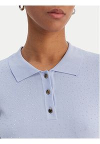 Fracomina Sweter FR26ST7003K524R9 Błękitny Regular Fit. Kolor: niebieski. Materiał: syntetyk #4