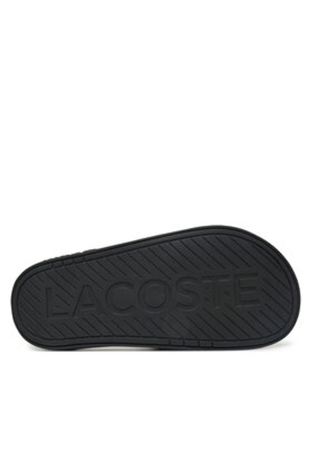 Lacoste Klapki 7-49CFA0041 Czarny. Kolor: czarny. Materiał: syntetyk