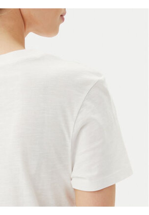 Guess T-Shirt E5GI03 K8G01 Biały Regular Fit. Kolor: biały. Materiał: bawełna
