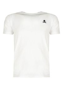 Philipp Plein T-shirt Girocollo | UTPG11 | Girocollo | Mężczyzna | Szary. Okazja: na co dzień. Kolor: szary. Materiał: bawełna, elastan. Styl: casual #5