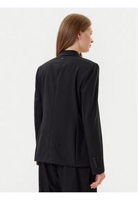 BOSS Marynarka Jaleto9 50546623 Czarny Regular Fit. Kolor: czarny. Materiał: wełna