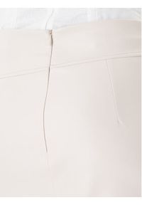 Rinascimento Spódnica z imitacji skóry CFC0127468003 Beżowy Slim Fit. Kolor: beżowy. Materiał: skóra #4