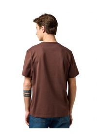 Wrangler - MESKA KOSZULKA WRANGLER SIGN OFF TEE MAHOGANY 112371484 #6