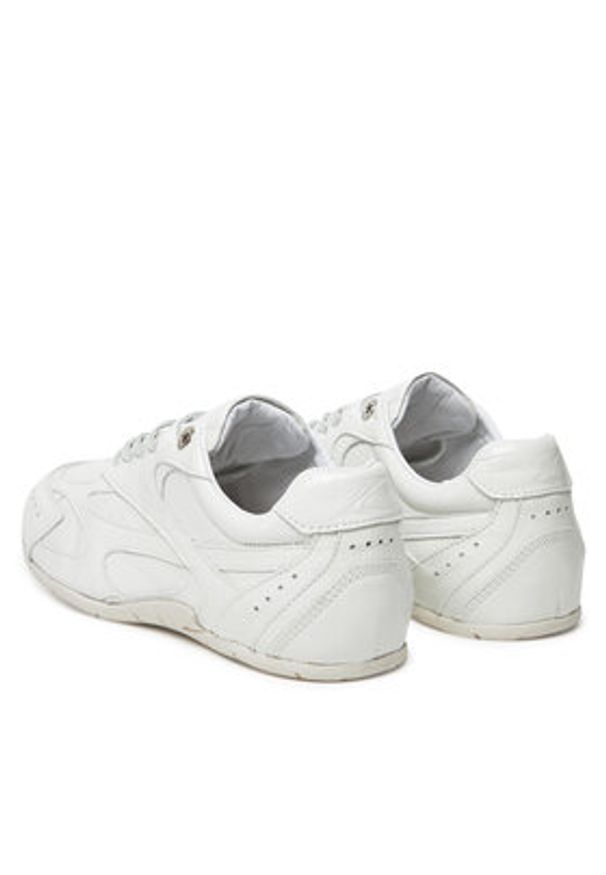 Bronx Sneakersy 66647-P 05 Beżowy. Kolor: beżowy. Materiał: zamsz, skóra
