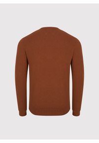 Pako Lorente - PAKO LORENTE – Rudy sweter męski. Okazja: na co dzień. Kolor: niebieski, brązowy. Materiał: nylon, wiskoza. Sezon: jesień. Styl: casual #8