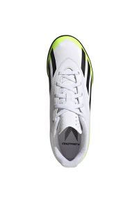 Adidas - Buty piłkarskie adidas X Crazyfast.4 Tf Jr IE4066 białe białe. Zapięcie: sznurówki. Kolor: biały. Materiał: syntetyk, guma. Sport: piłka nożna #5