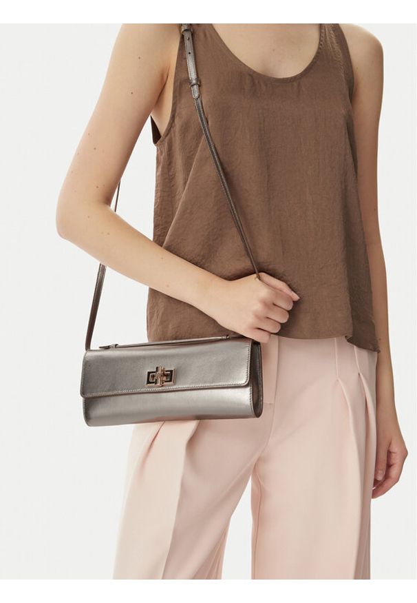 Furla Torebka Clara WE00841 BX3973 CN CGD00 Złoty. Kolor: złoty. Materiał: skórzane