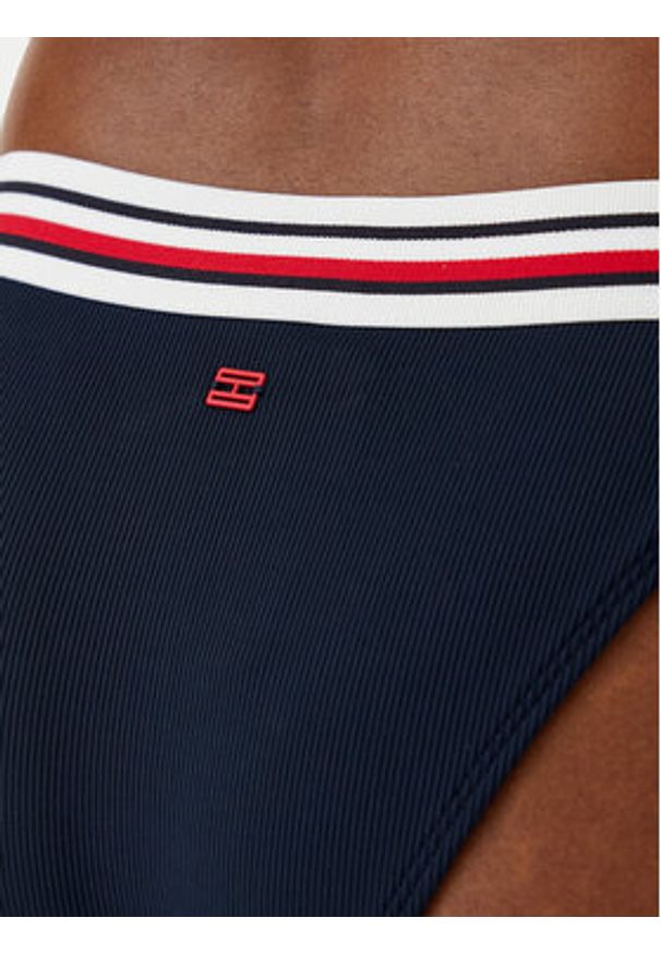 TOMMY HILFIGER - Tommy Hilfiger Dół od bikini UW0UW05829 Granatowy. Kolor: niebieski. Materiał: syntetyk