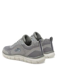 skechers - Skechers Buty na siłownię Track - Glendor 232699/GRY Szary. Kolor: szary. Materiał: materiał. Sport: fitness #4