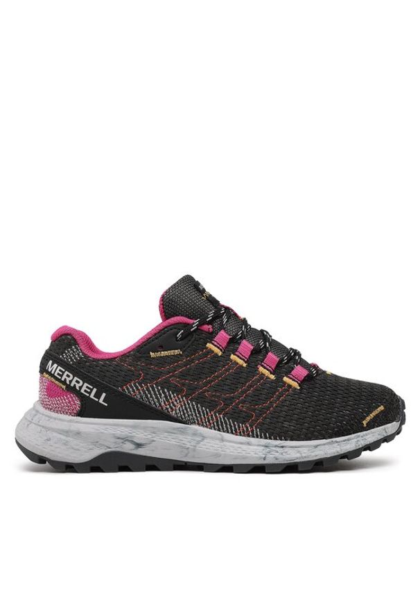 Merrell Sneakersy Fly Strike J067444 Czarny. Kolor: czarny. Materiał: materiał