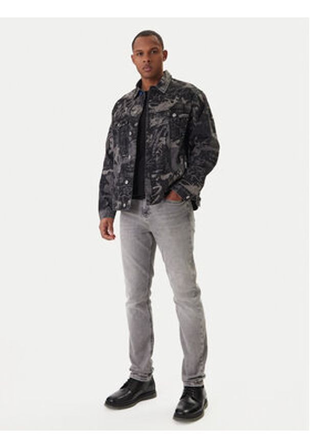 Karl Lagerfeld Jeans Jeansy B1M10038 Szary Skinny Fit. Kolor: szary