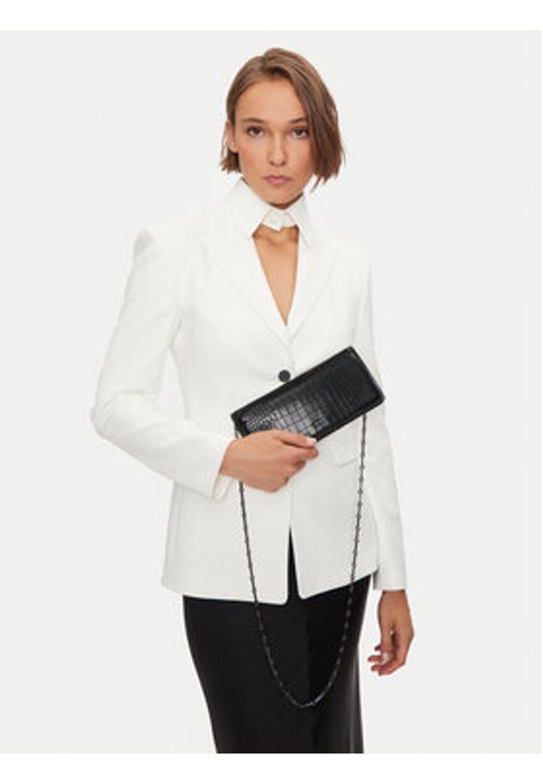 Calvin Klein Torebka Glow K60K612624 Czarny. Kolor: czarny. Materiał: skórzane